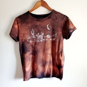 Fifth sun size small distressed tshirt